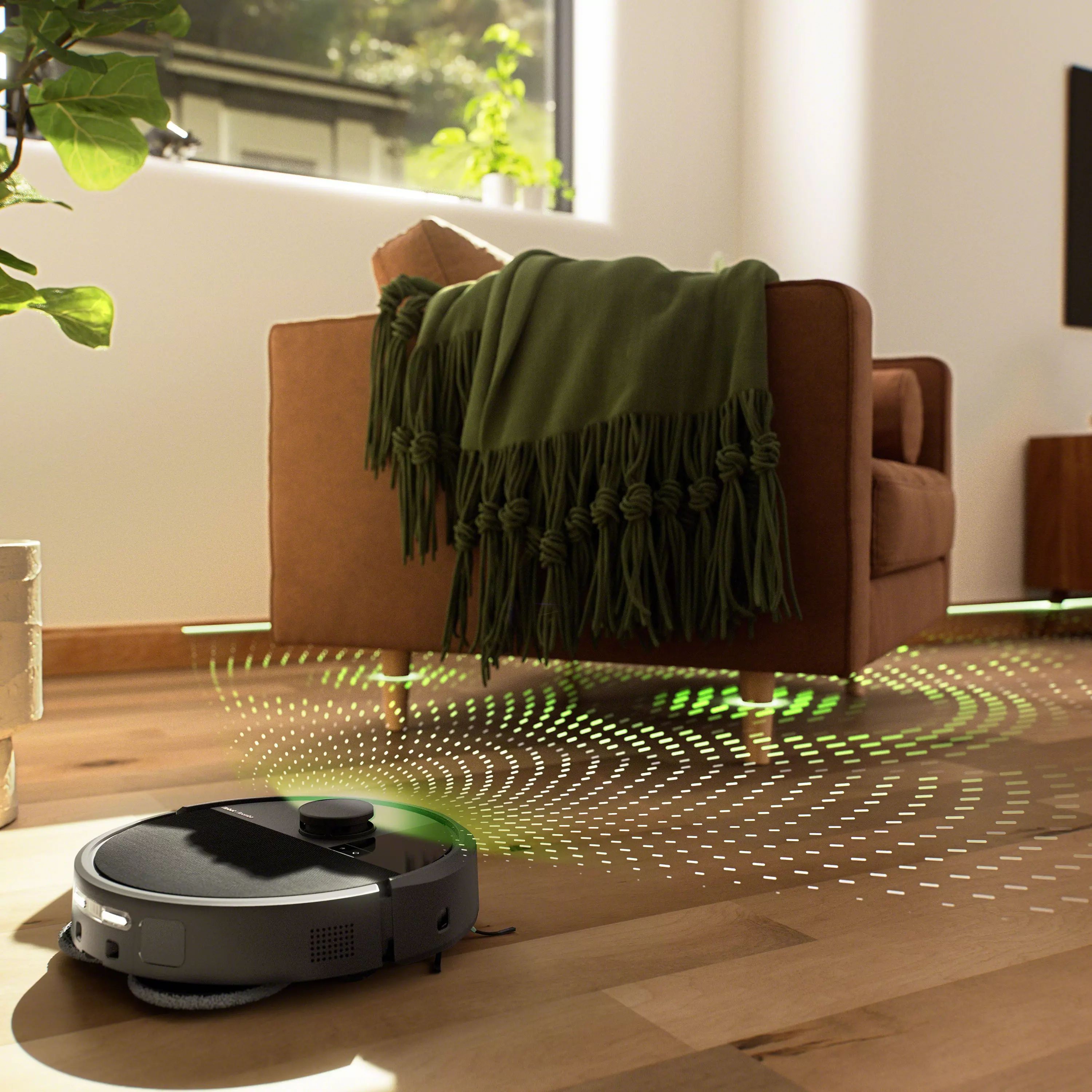 Robot Roomba® Plus 505 Combo con Base AutoWash™ - Negro